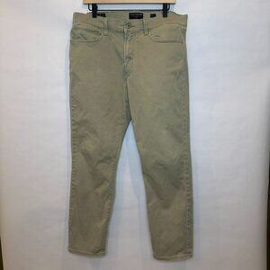 Lucky Brand 121 Slim Straight Khaki Dress Pants Jeans 34x30